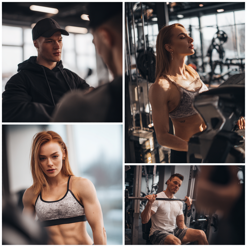 Transformare fitness MuscleFrame